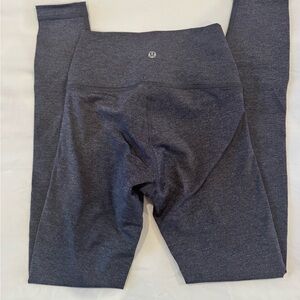 lululemon athletica Heathered Gray wunder under Leggings